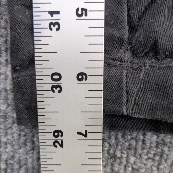 Terra & Sky Women's Chino Shorts Black Size 4X 28W-30W Cotton Blend - Picture 9 of 11